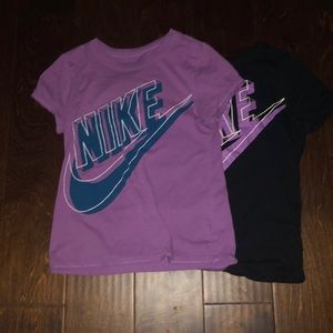 Two Nike shirts